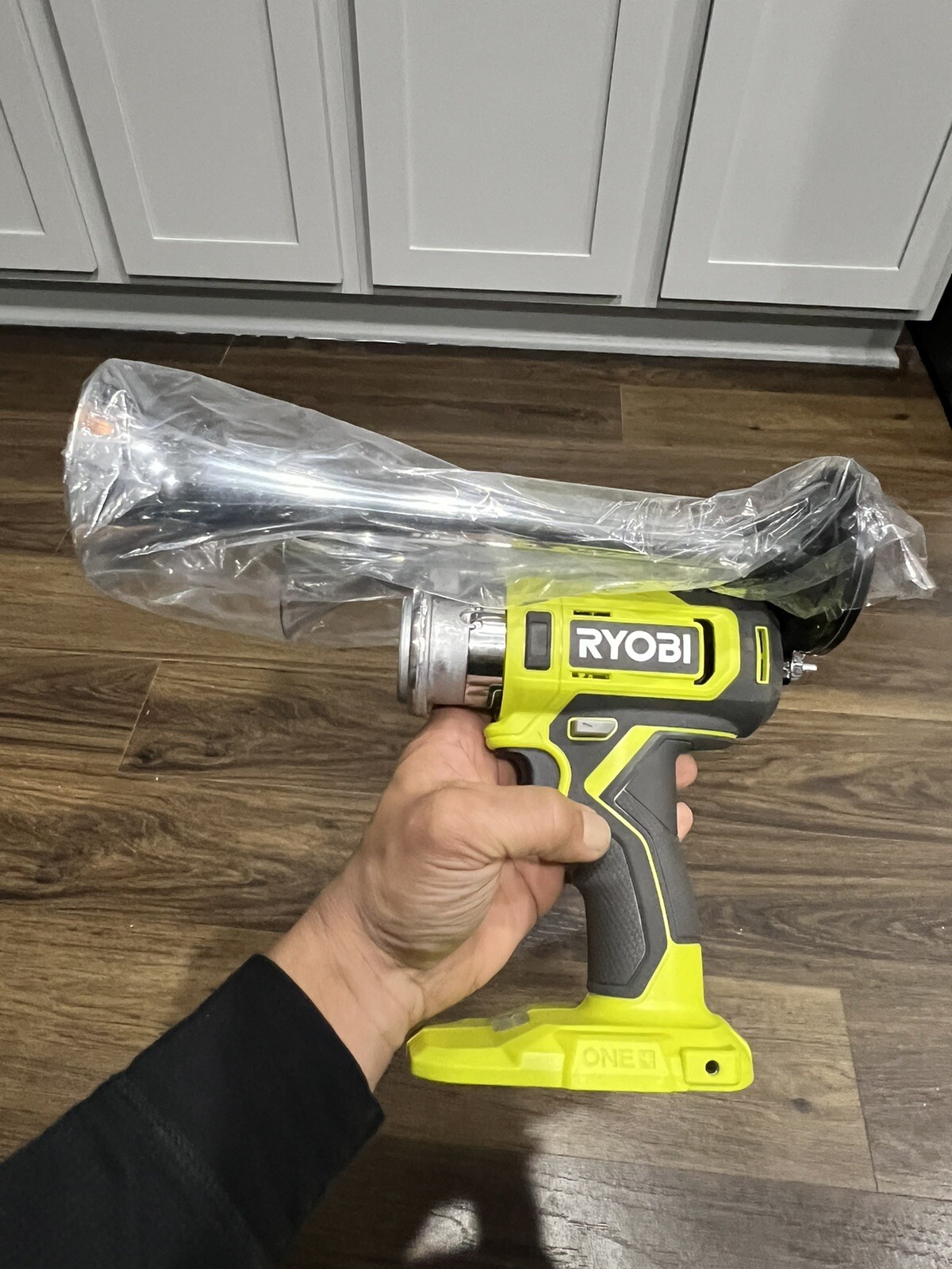 Ryobi 18v Impact drill air train horn (black Version)