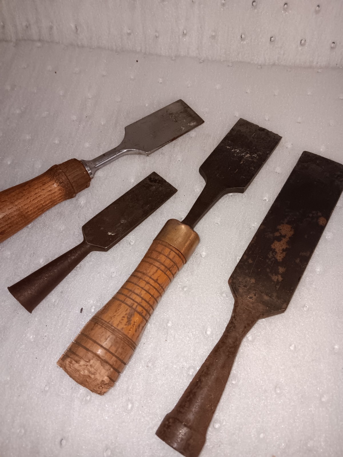 Lot of 12 Vintage Chisels Greaves ,Simmons ,Buck, J H Swift