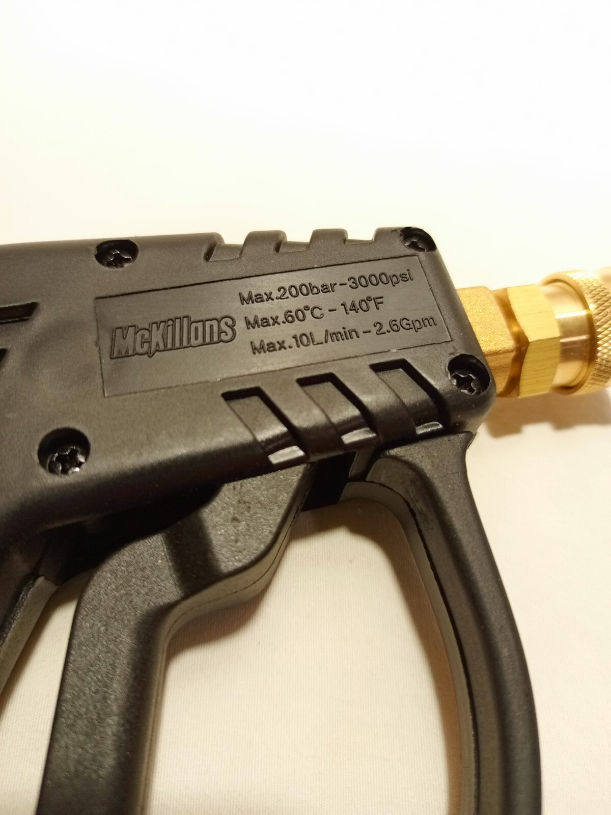Mckillans Pressure Washer Swivel Gun