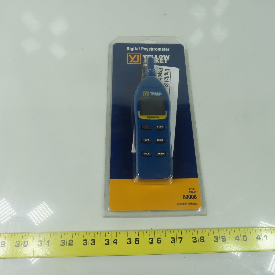 Yellow Jacket 69008 Digital Psychrometer NEW