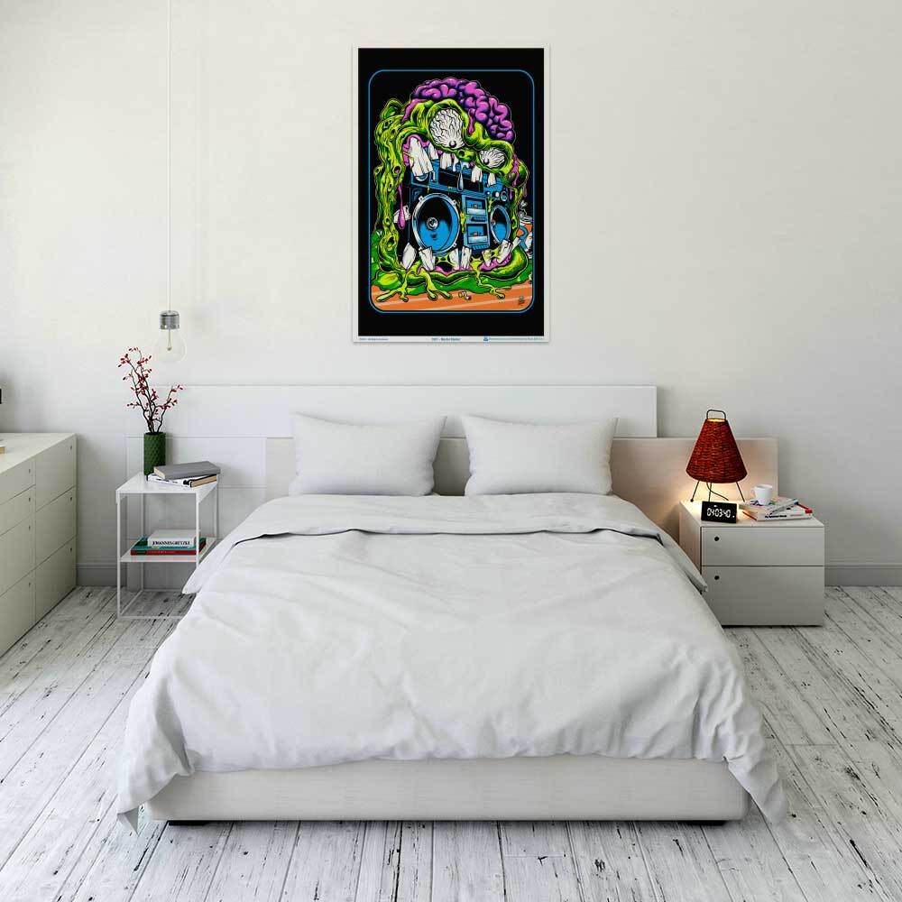 Master Blaster by Dirty Donny Blacklight Poster 23" x 35"