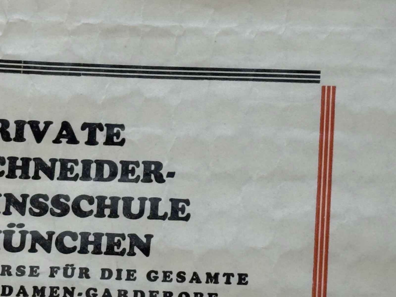 German Tailor Certificate Lot 1934–1941 Munich Meister Sewing Documents