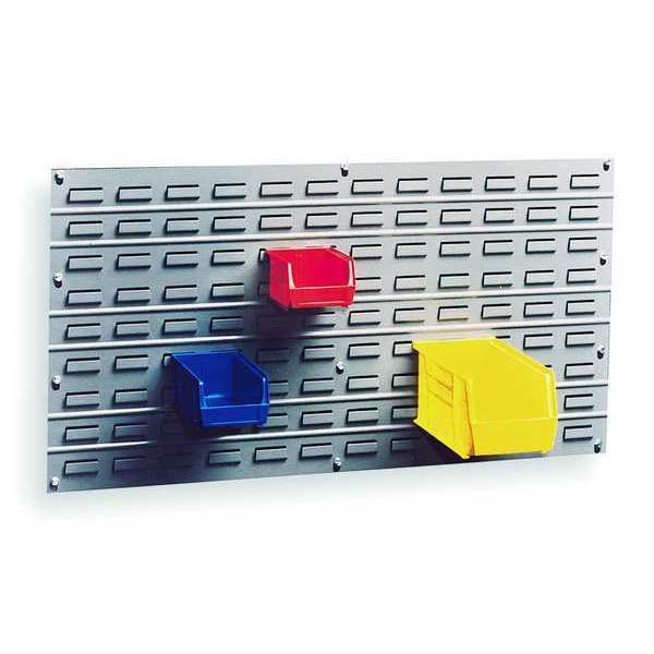 Akro-Mils 30636 Steel Louvered Panel, 36 In W X 5/16 In D X 20 In H, Gray