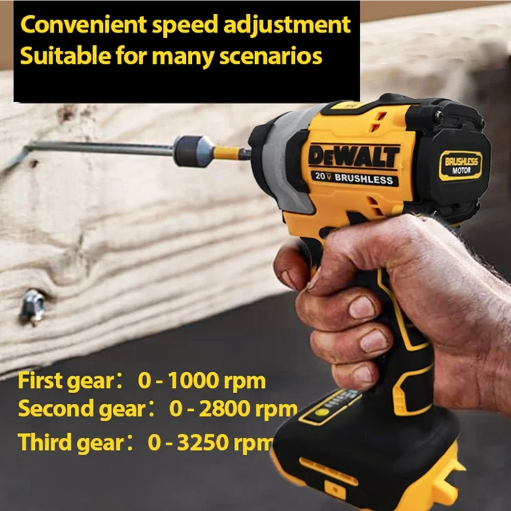 DEWALT DCF850 Impact Driver Electric Driver 20V Brushless Cordless 3250RPM...
