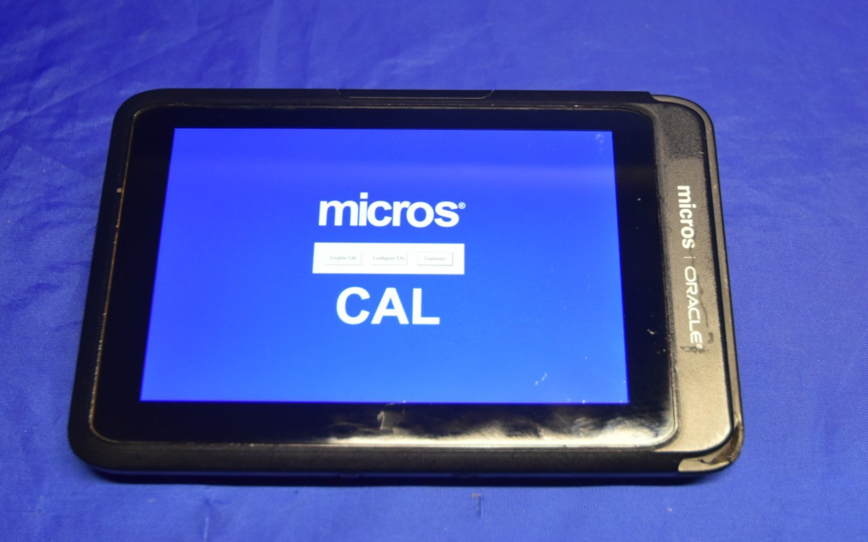 Oracle MICROS Tablet 720 W/ extra battery - good used condition