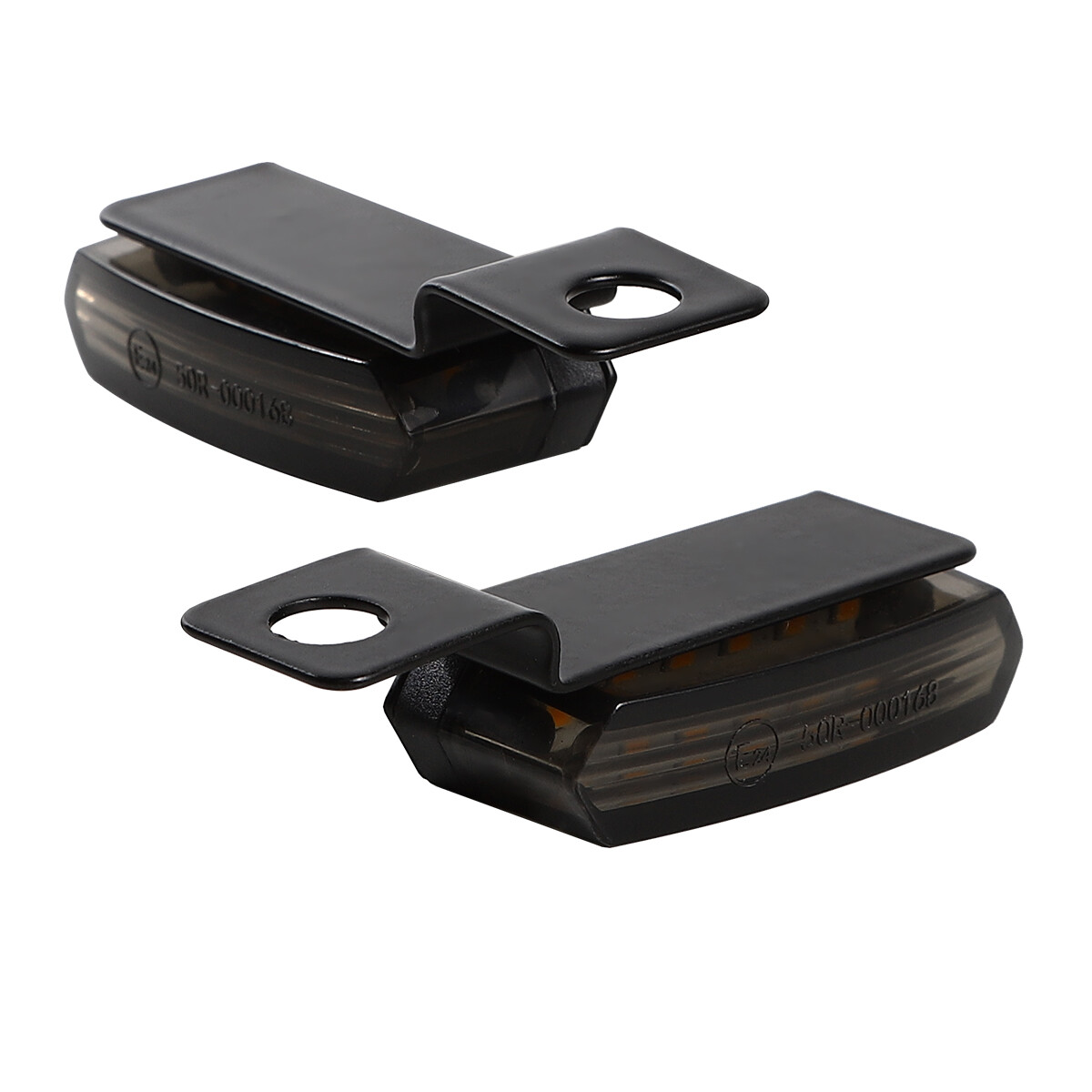 2Pcs Mini Motorcycle LED Turn Signal Blinker Handlebar Light For Harley Davidson