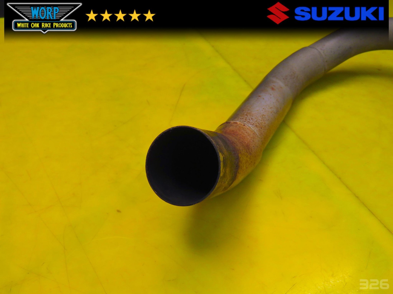 2003 SUZUKI QUADSPORT LTZ400 KFX DVX CT RACING SUPERTRAPP STYLE EXHAUST MUFFLER