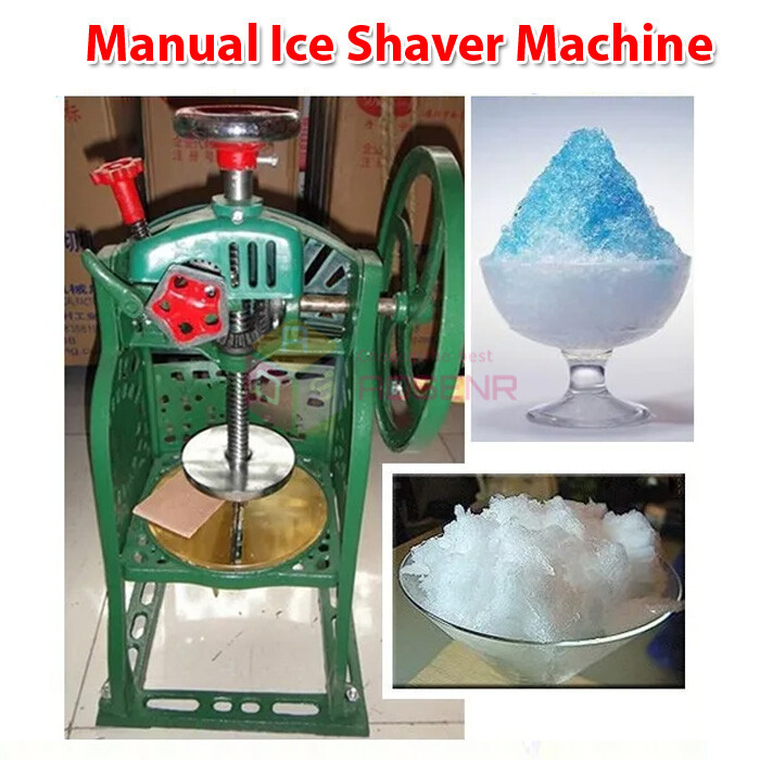 Manual Shaved Ice Machine Ice Crusher Ice Shaving Machine Hand Ice Shaver