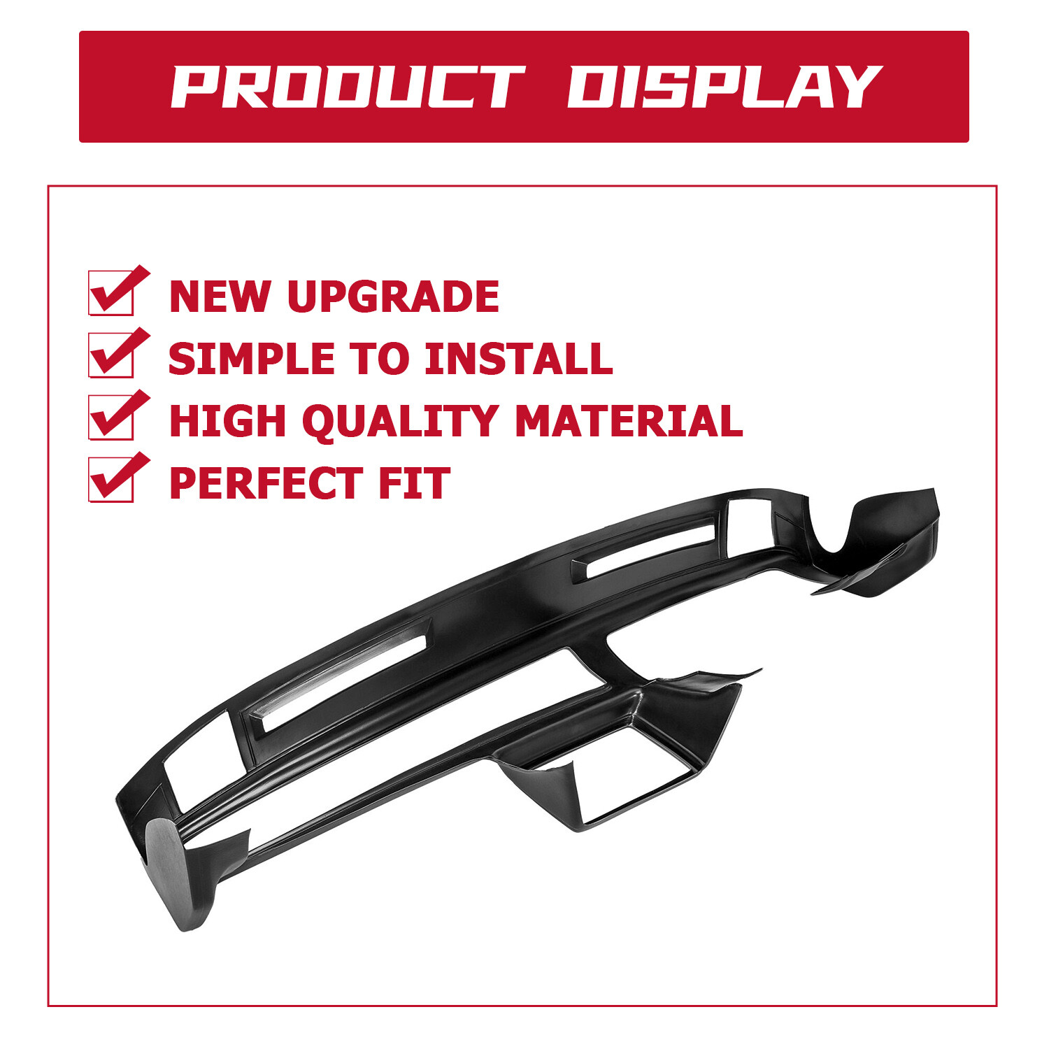 For 1981-1988 Chevy Malibu El Camino Monte Carlo GMC Caballero Dash Cover Cap