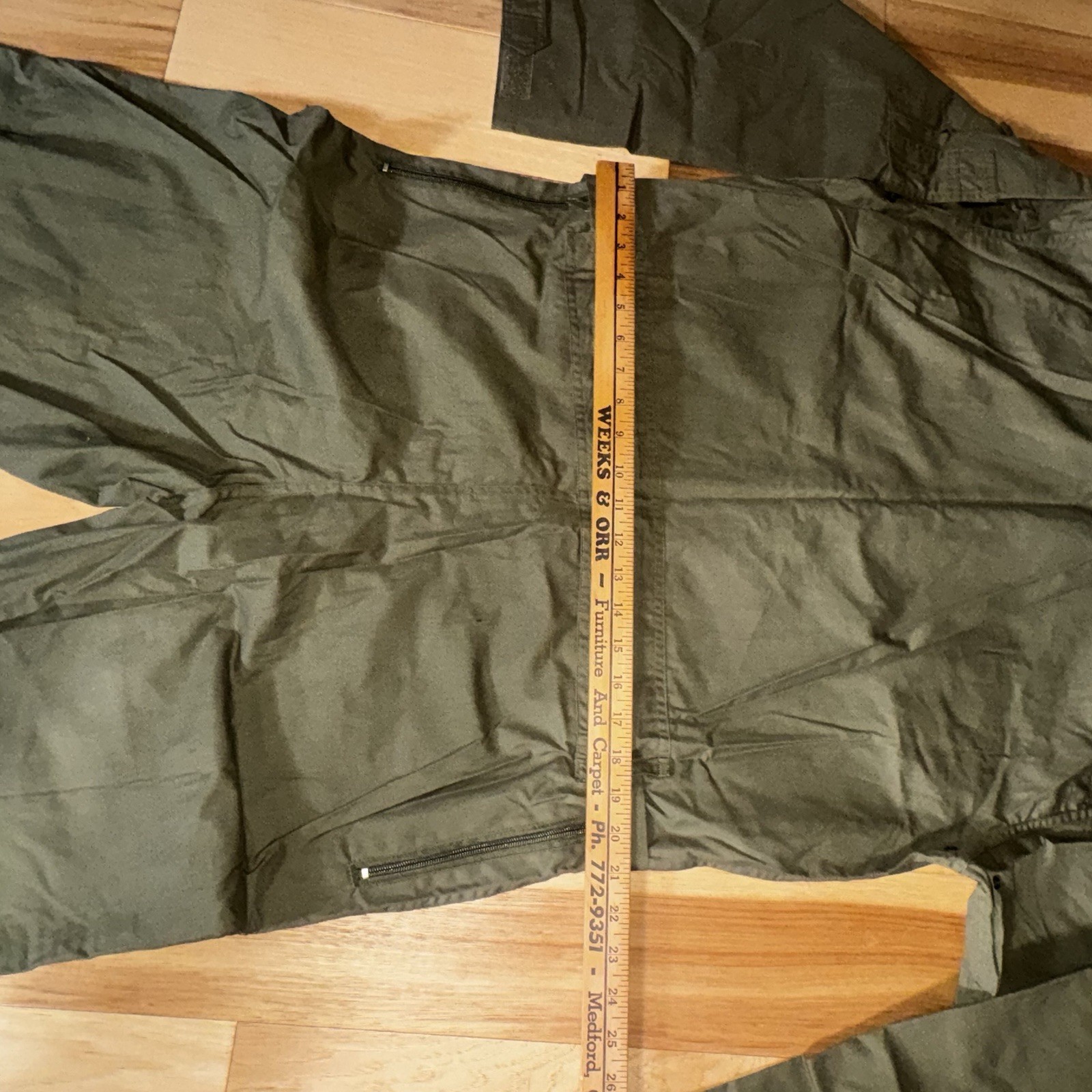 Rothco Flight Suit Small Olive Drab Military Style Coveralls Zip Front NEW