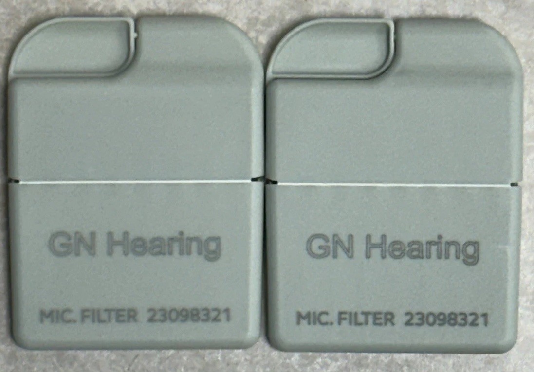 GN Resound Mic Filter For Vivia & Savi Hearing Aids. 2 Pack. Item# 23098321