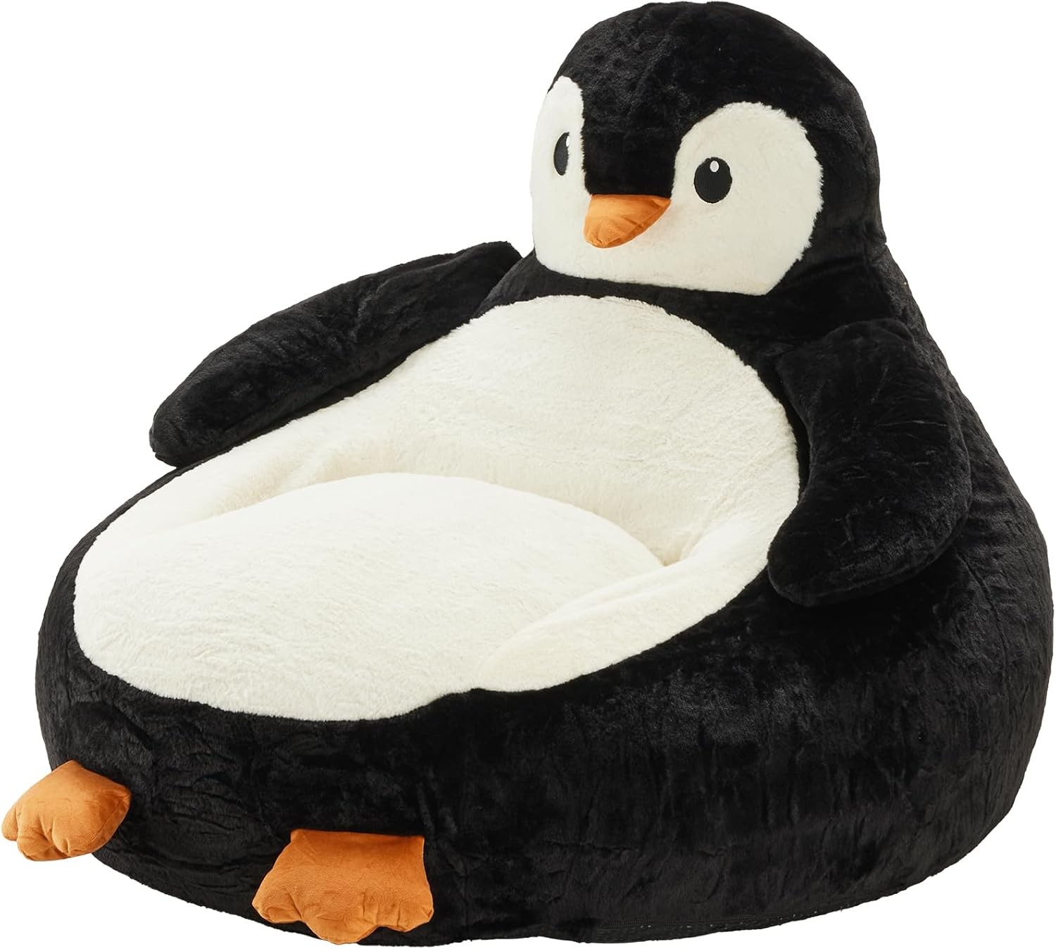 Penguin Kids Bean Bag Chair,33 Inch,Animal Child Lovely Bean Bag Sofa,Kids Gift