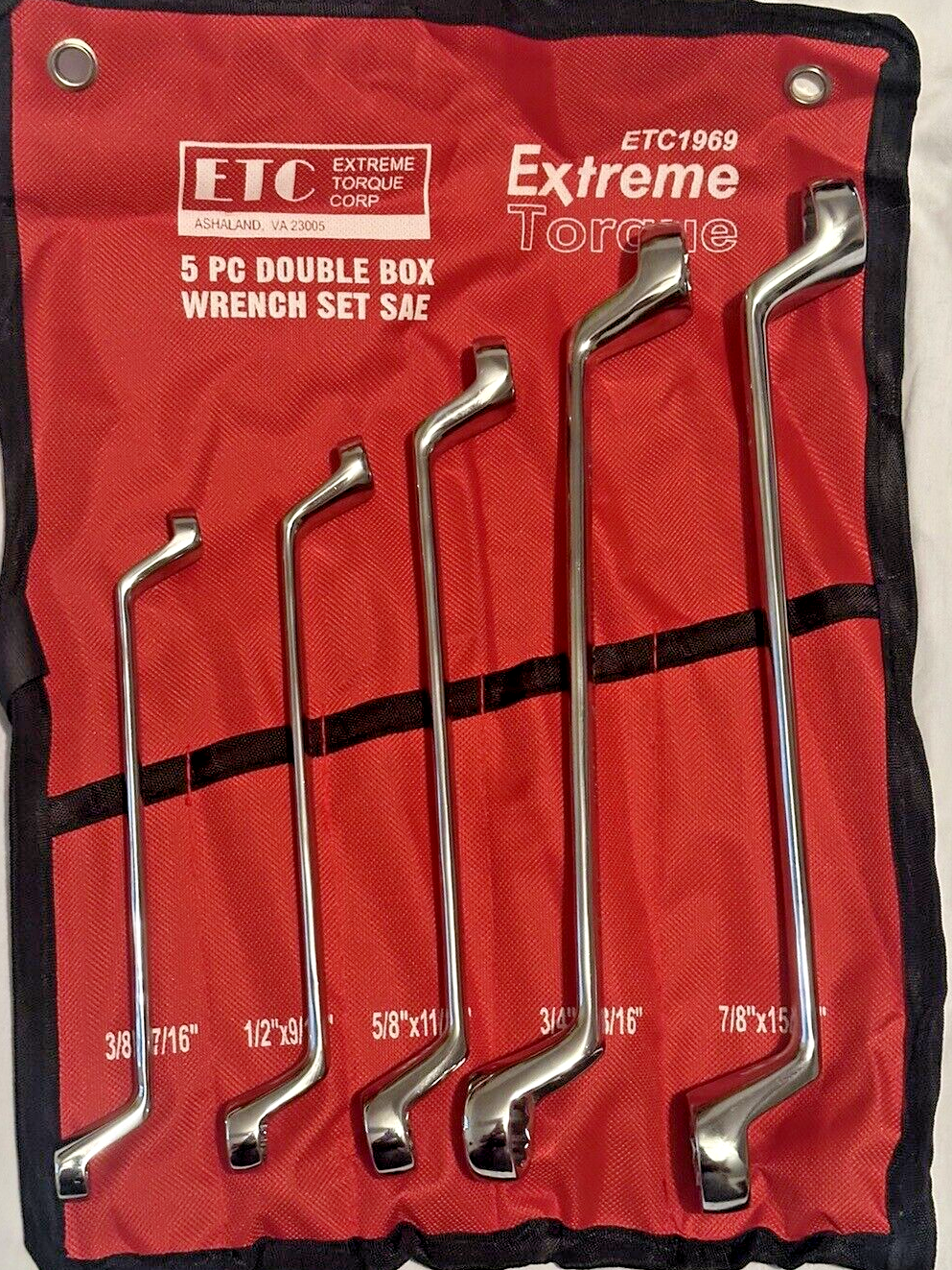 Box Deal 6 Wrench Set SAE Metric Moon S Starter Obstruction Deep Double Offset
