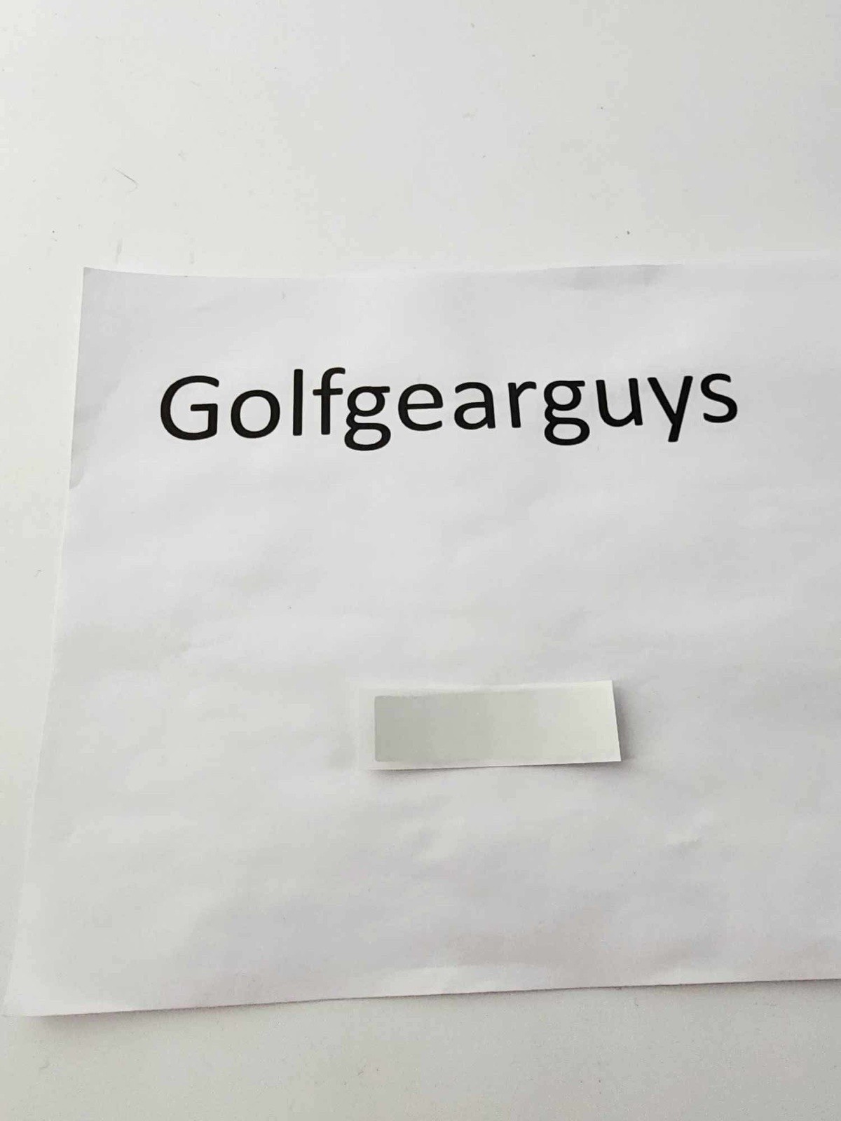 Scotty Cameron Custom Shop Camo Junk Yard Dog Putter Shaft Band Label - New