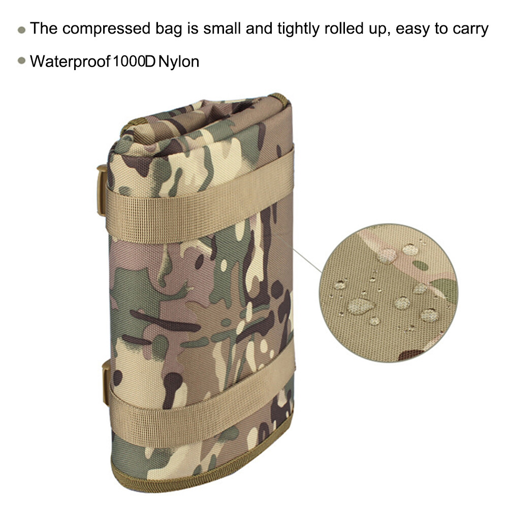 Tactical Shooting Mat Molle Non-Padded Shooting Mat Prone Roll-up Shooter Mats