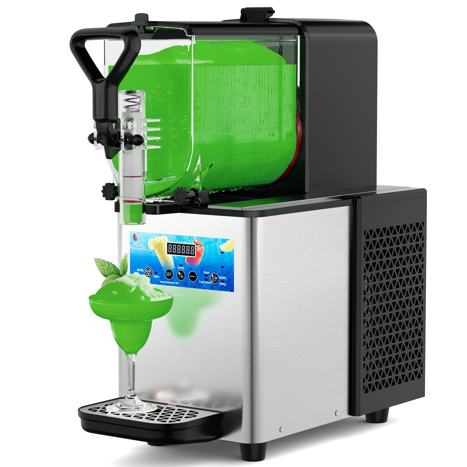 Commercial Slushy Machine, 3L Frozen Drink Machine, 230W Margarita Machine