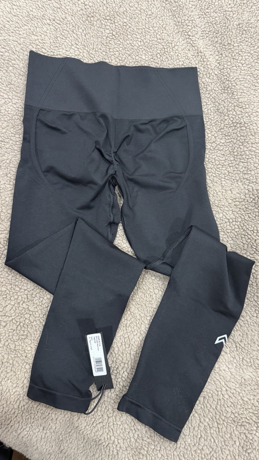 Oner Active Effortless Seamless Leggings Black M-Regular Length NWT