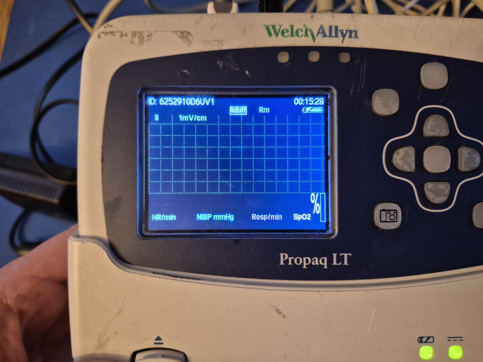 Welch Allyn Propaq LT Patient Monitor W/ Cables
