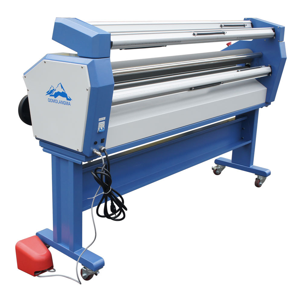 USA 110V 63" Full-auto Roll Large Format Cold Laminator Machine Heat Assisted