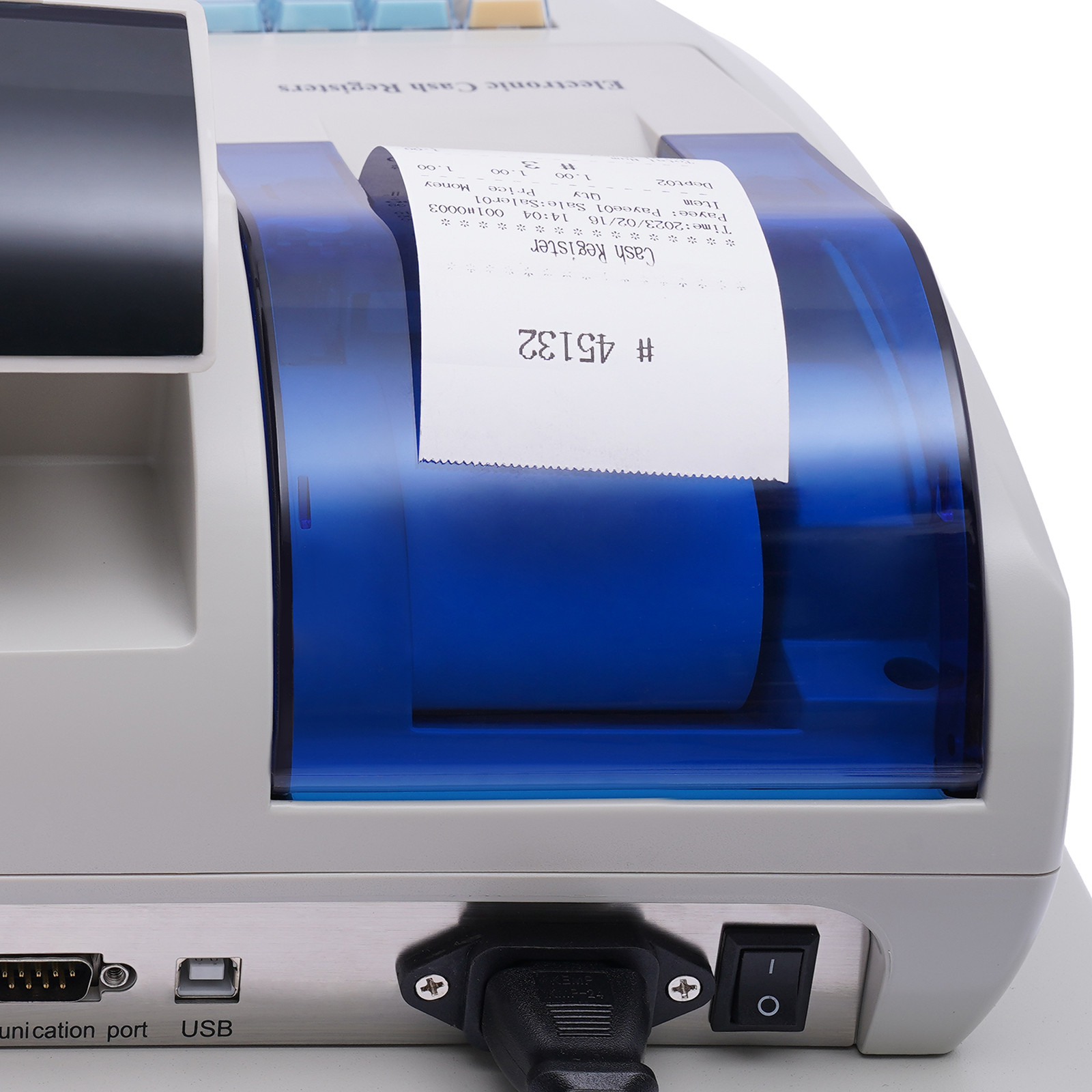 NEW Electronic Cash Register 48 Keys Cash Management System with Thermal Printer