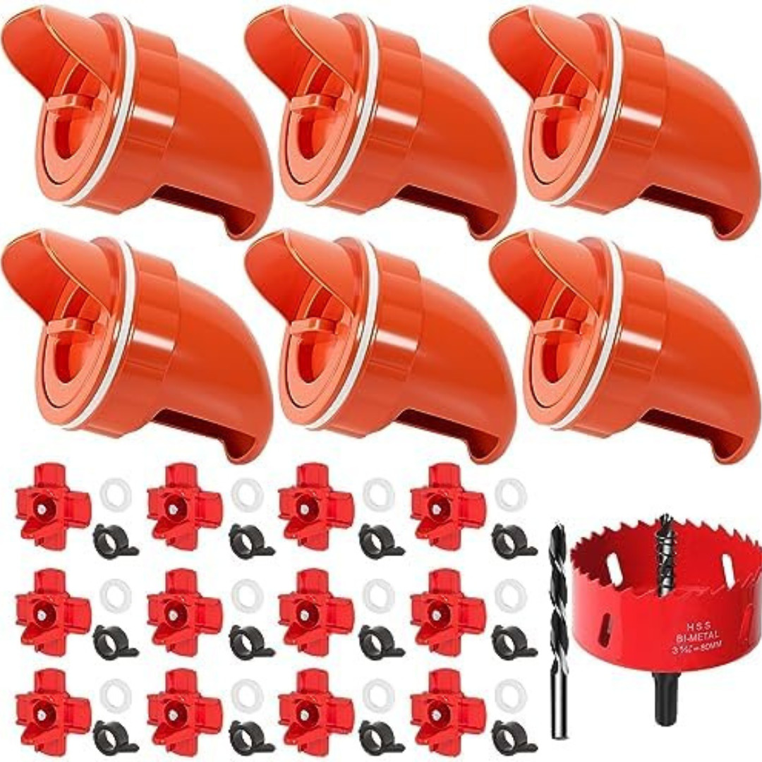 Chicken Feeder No Waste Automatic Poultry Feeder Ports Chicken Feeders and Water