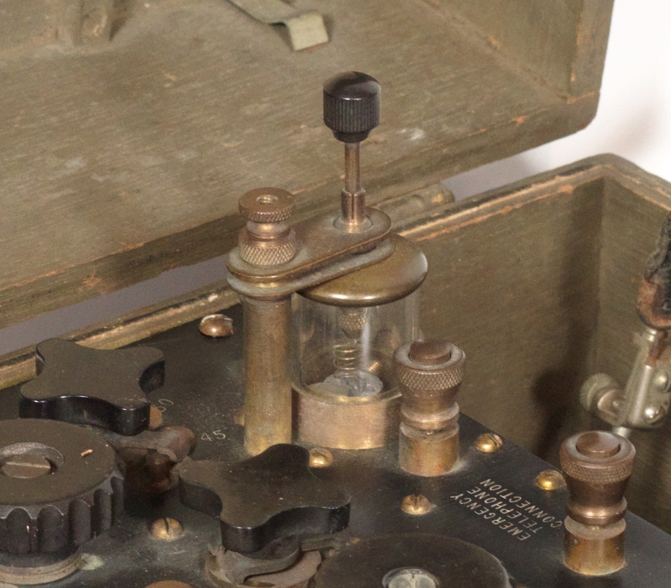 1918 BC-14A Signal Corps Radio * Historic WWI Trench Set w/Headphones * Works