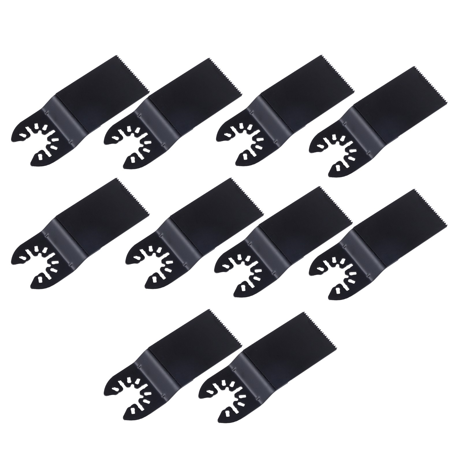 124PCS Oscillating Tool Blade Set Titanium Multi-Tool Blades with Sandpaper