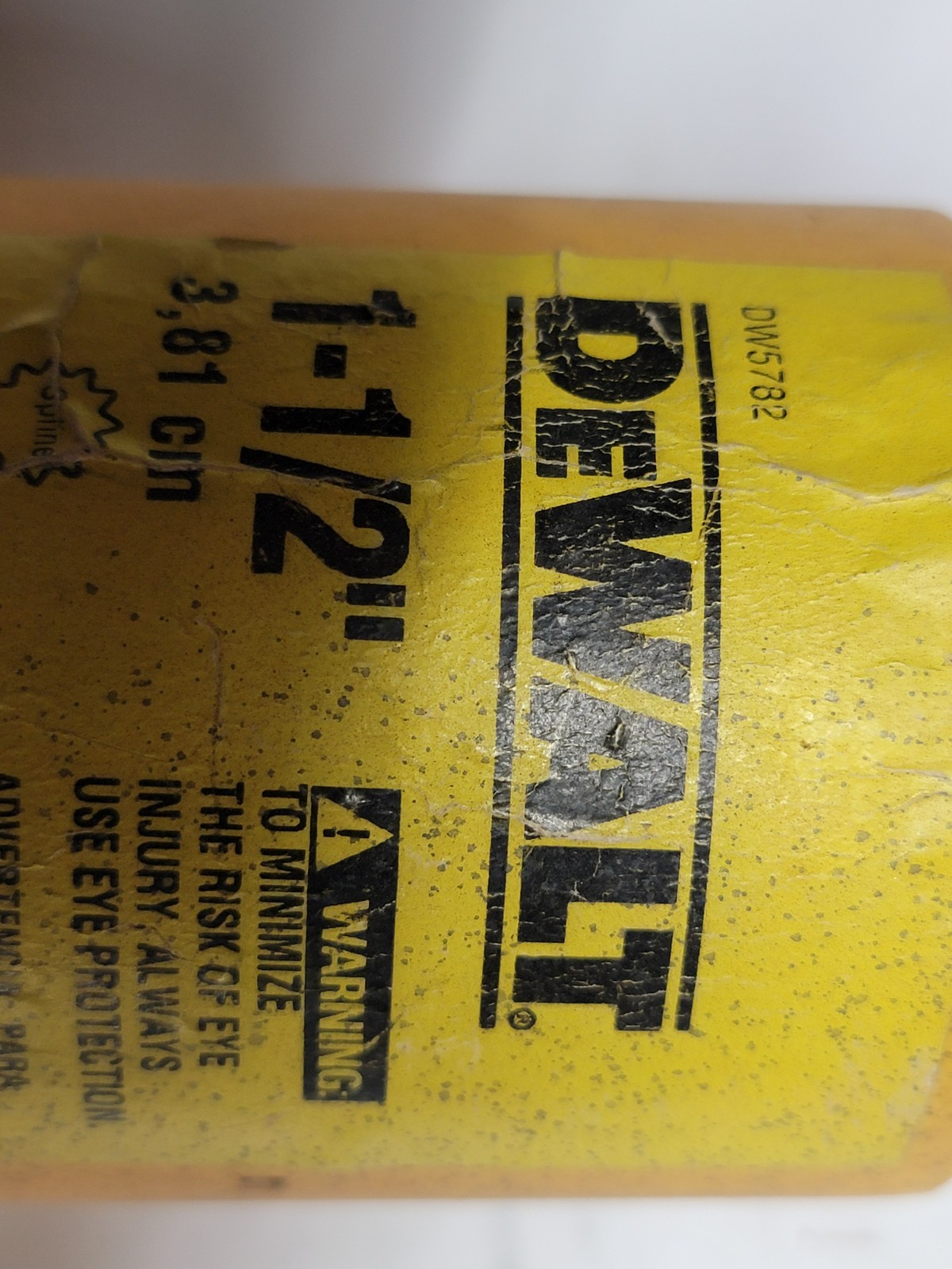 Dewalt Bush Hammer Bit Model # DW5782