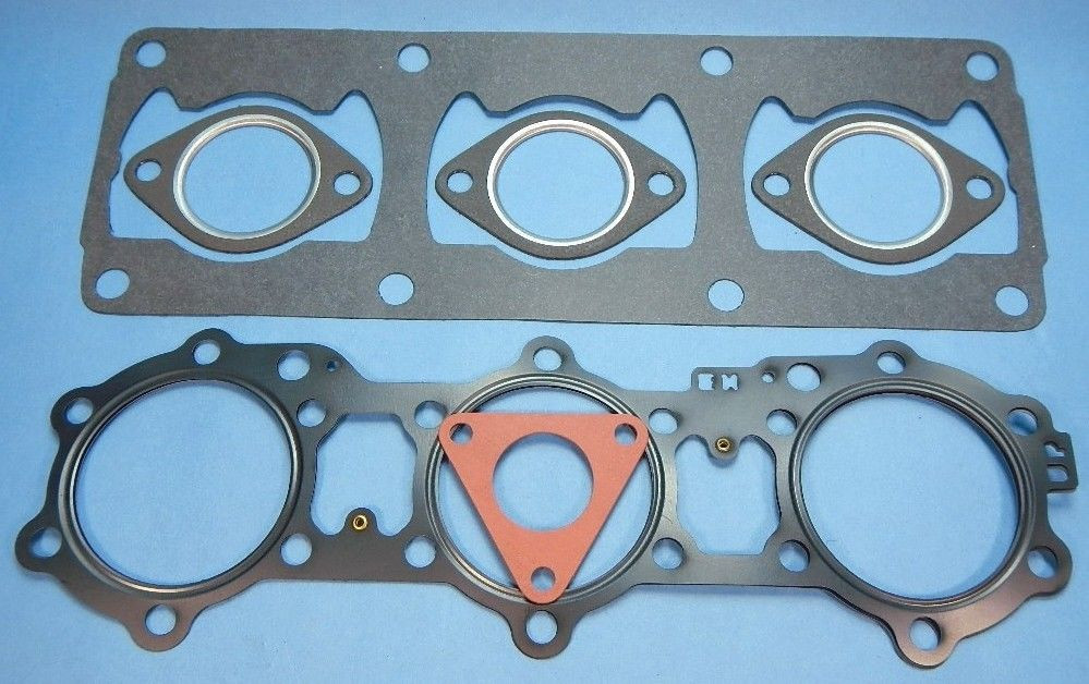 NEW POLARIS 600 TRIPLE PISTONS TOP END GASKET KIT 1995-2000 95-00 XC XCR XLT SP