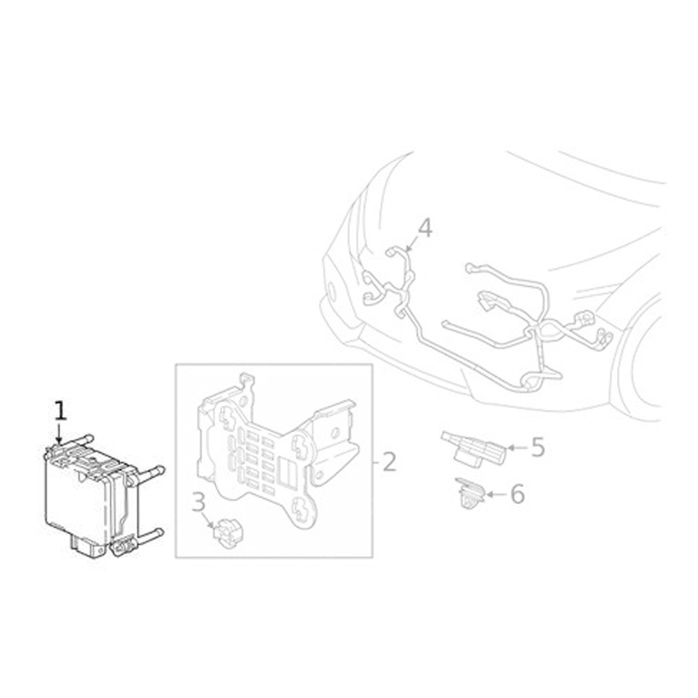 Programmed For 20-21 Honda Civic Cruise Control Distance Sonar Sensor Radar Unit