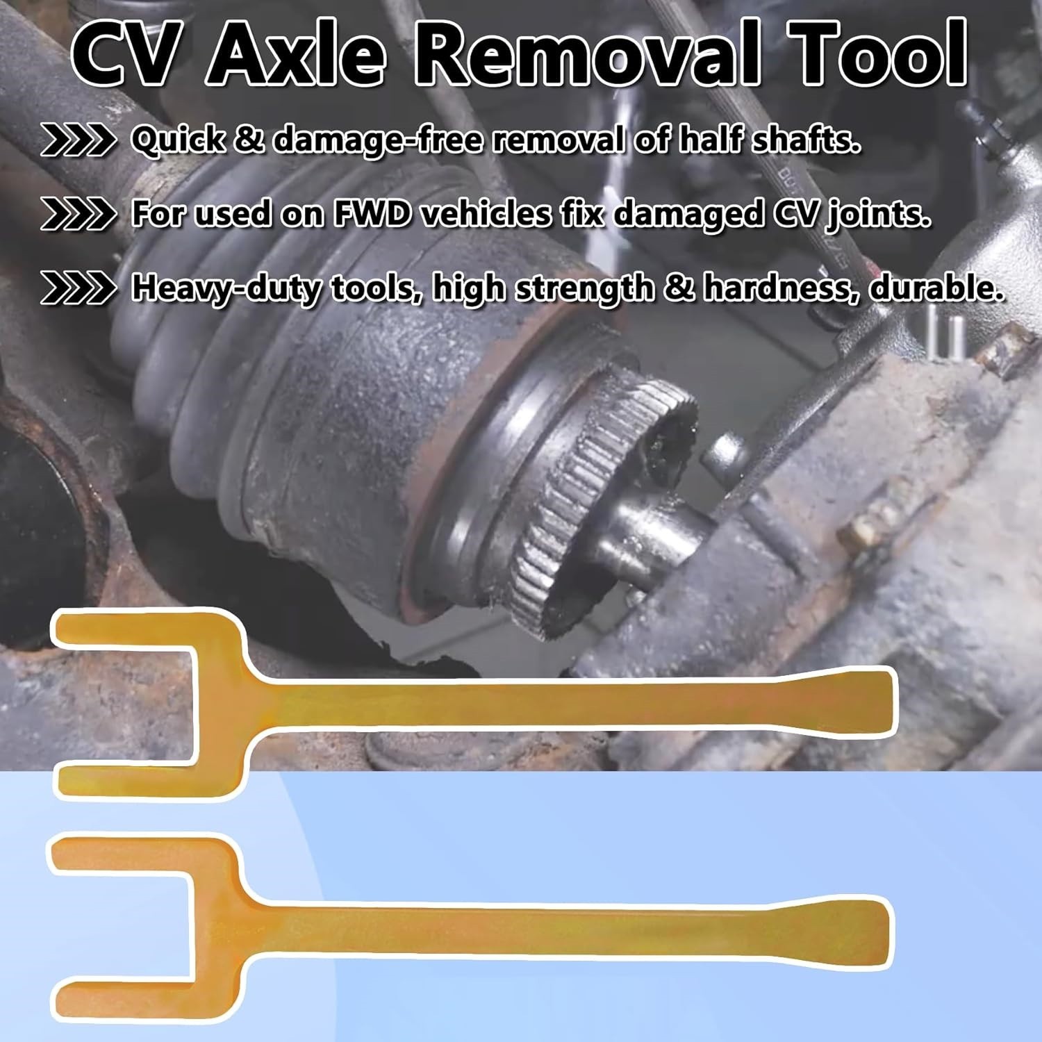 Inner CV Axle Removal Tool Popper Puller for Front Wheel Drive FWD Half Shaft