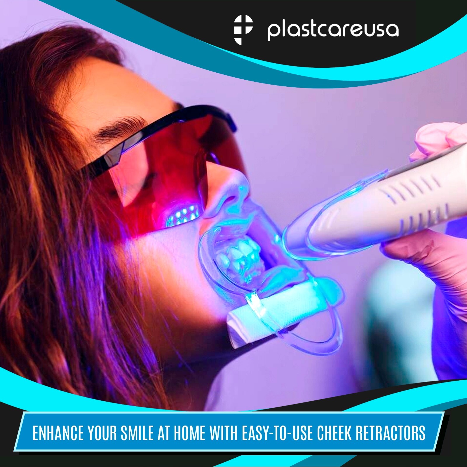 40 x Med Teeth Whitening Cheek Retractor, Autoclavable Dental Mouth Opener Game