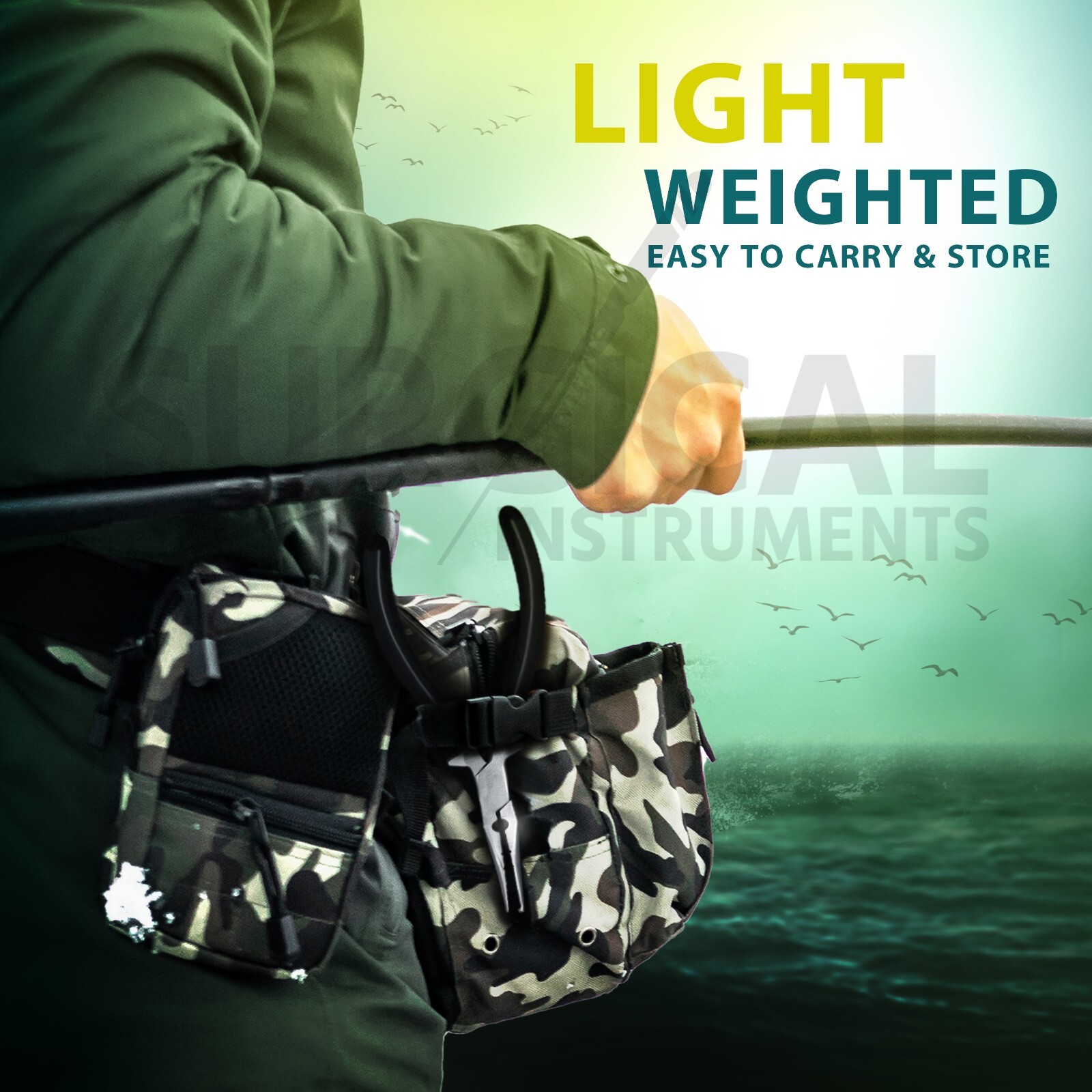 High Quality Fisherman Fishing Pliers - Stainless Steel 8.5" German Grade