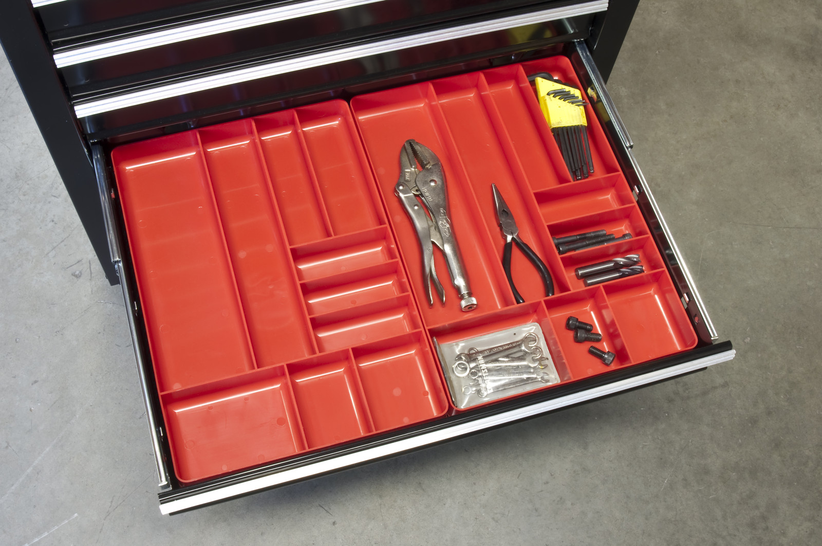 Ernst 5012 "The Tray Classic" 10-Compartment Tool Organizer BLUE