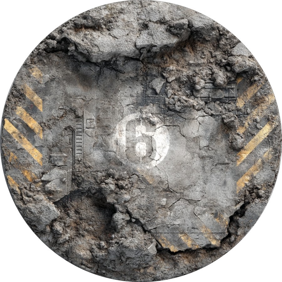 Objective Markers Set - 7.57" - Breach - Compatible w/ Warhammer 40K