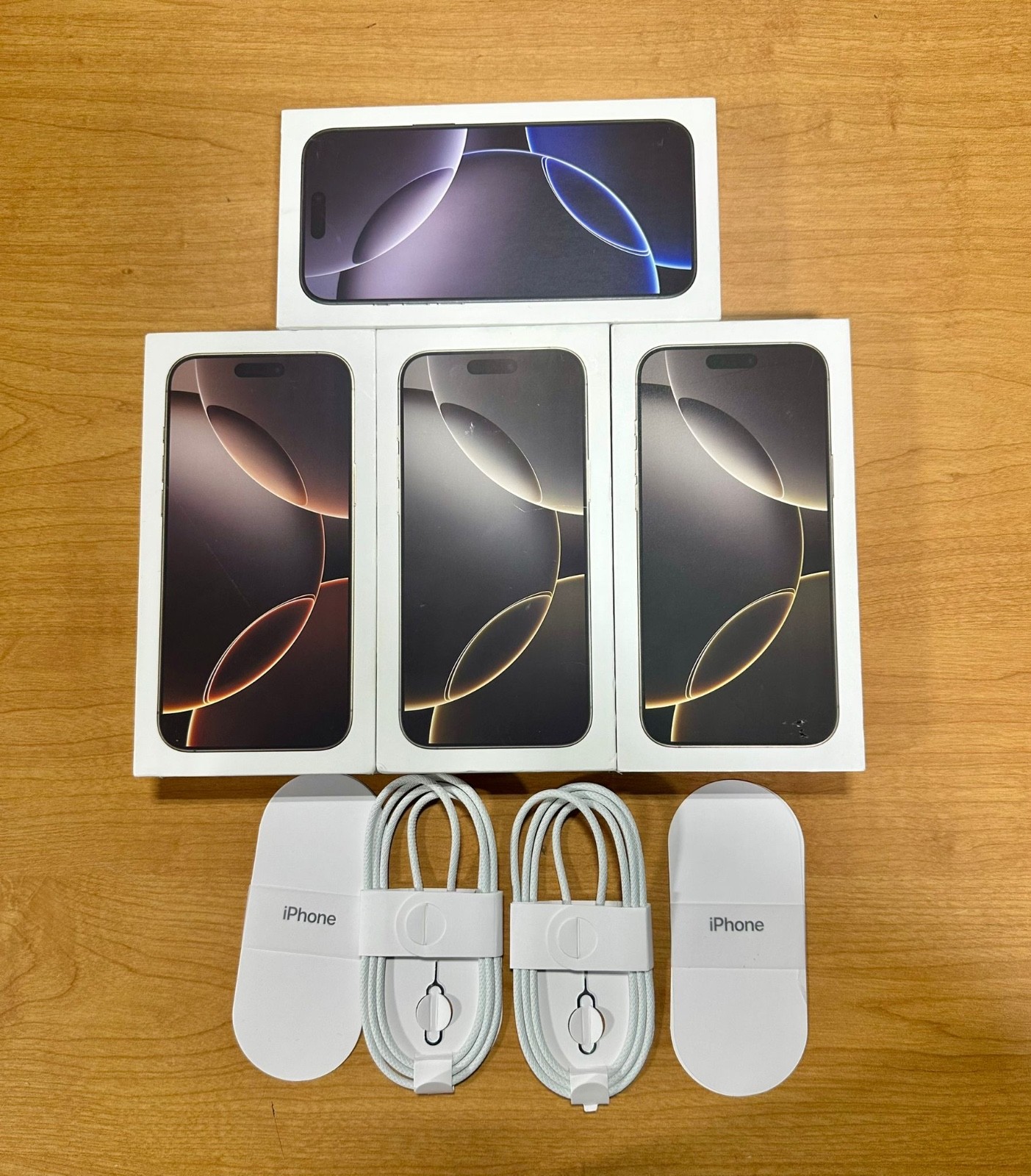 Retail Box for iPhone 16 PRO 16 / PRO MAX Brand New All Colors + Charger