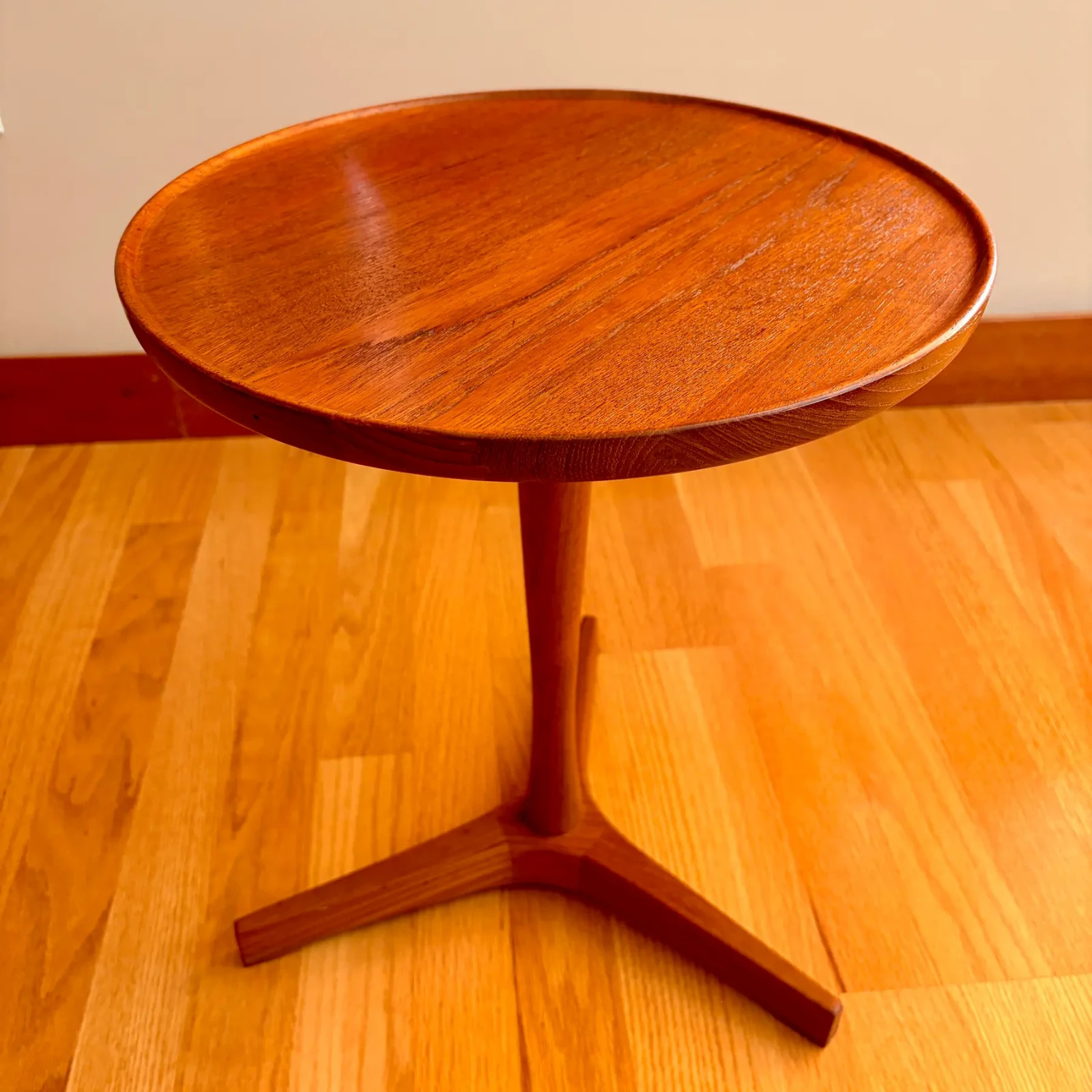 Vintage Danish Teak Side Table by Hans C Andersen for Artex – Pristine 1960s MCM