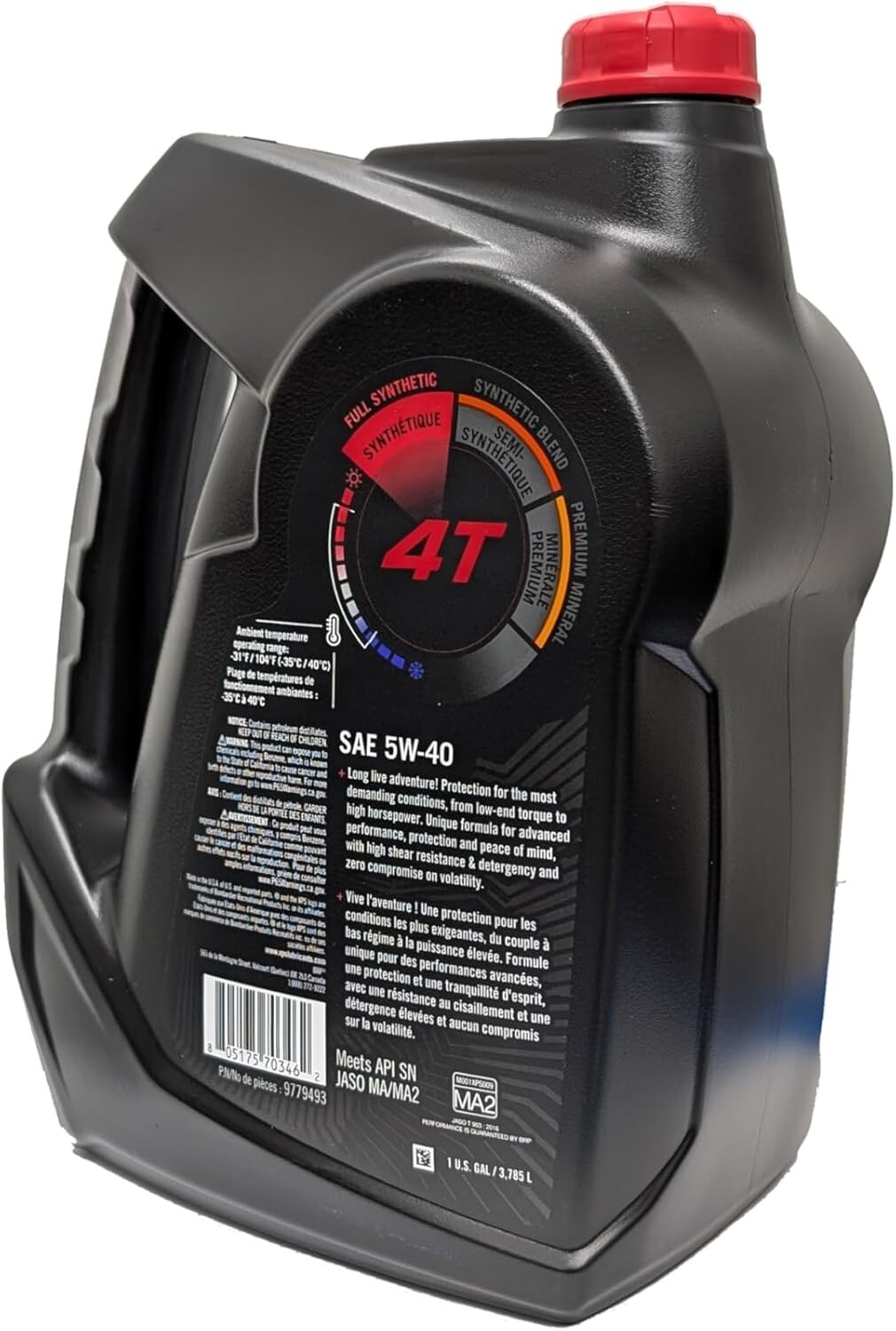 XPS 4T 5W-40 Synthetic Oil- 9779493