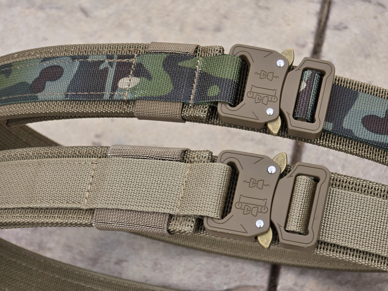 DEFCON EDC Gun Belt - CCW Concealed Carry - Military Tactical Riggers - USA MADE