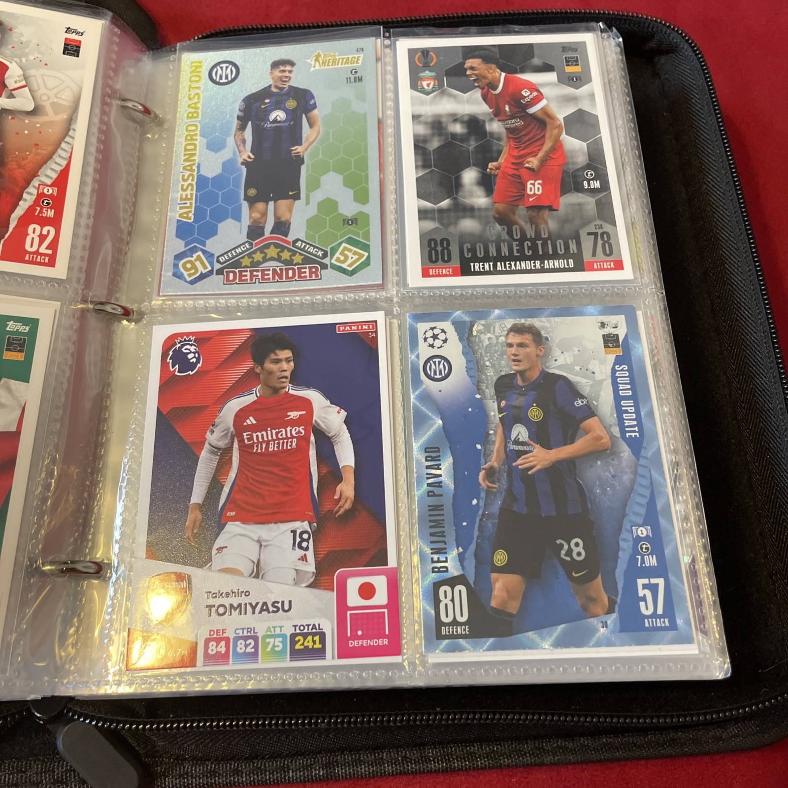 Huge Binder Full Of Soccer Cards! Panini, Topps, Many Holos And Special Cards!
