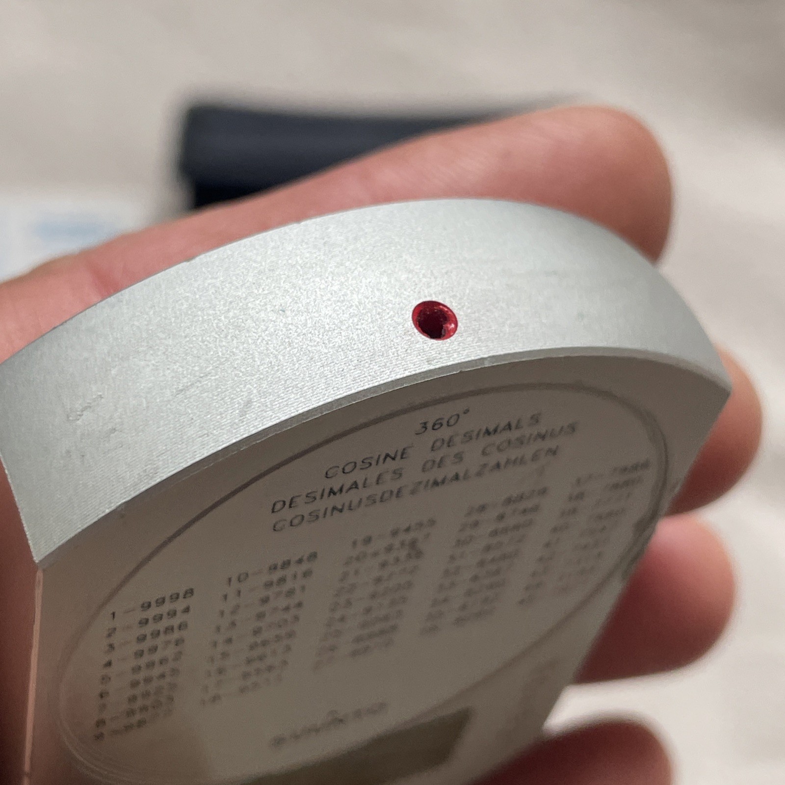 Suunto PM-5/360 PC Clinometer w/ Case Manual Instructions