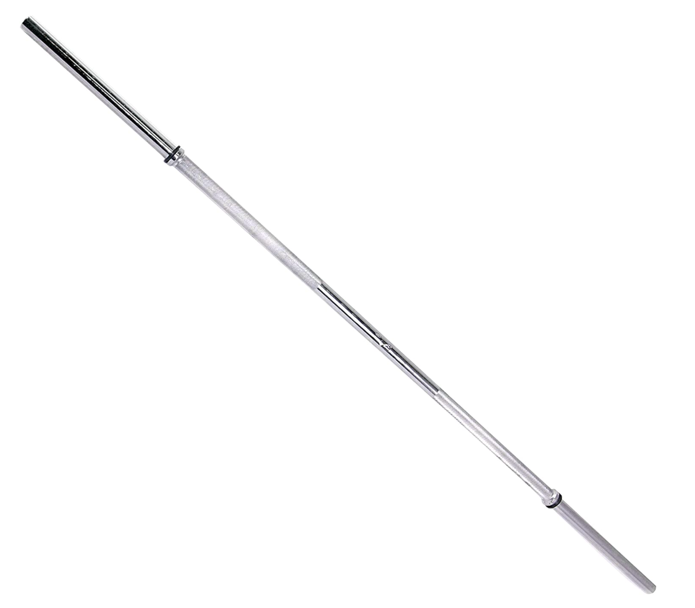 Fitness Weight Bar 5FT Barbell 1 Inch Solid Chrome Workout Exercise Lifting