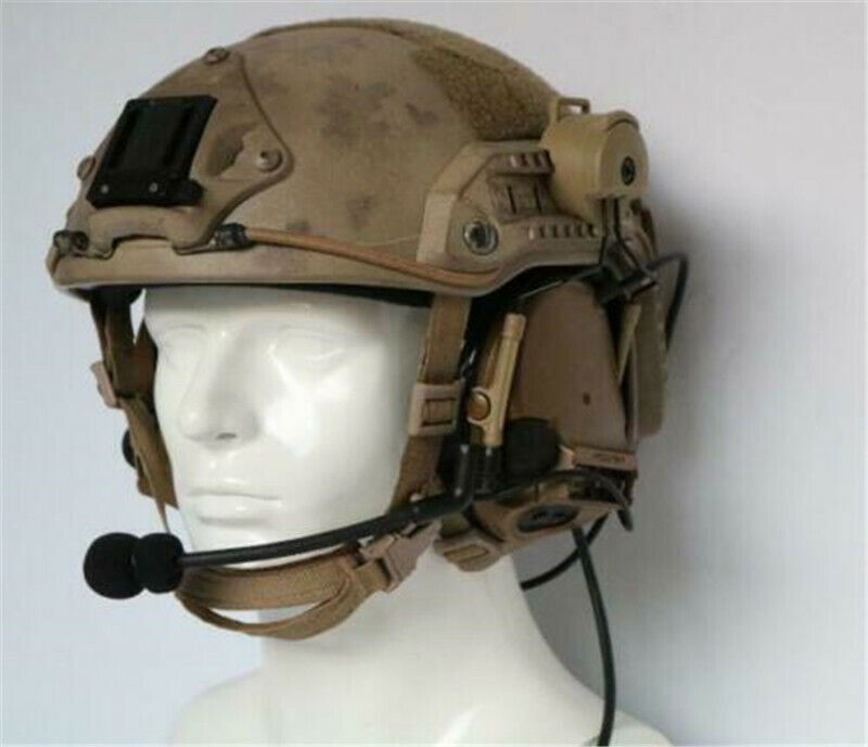 COMTAC III /C3 Single Com Noise Reduction Headset For TCA TRI /Real Mil-Spec PTT