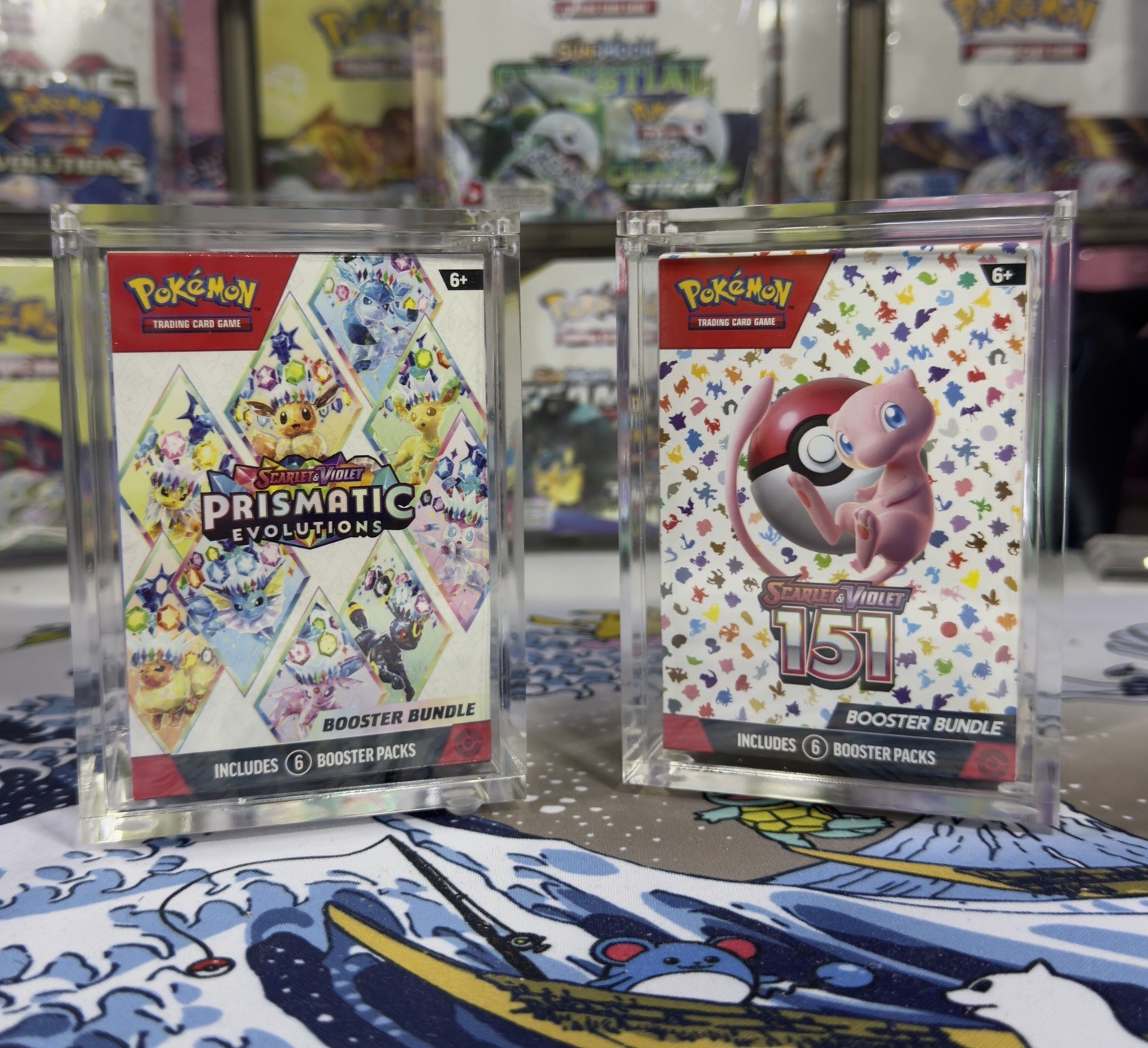 Pokemon Magnetic Booster Bundle Acrylic Case! Pokémon Card Protective Display!