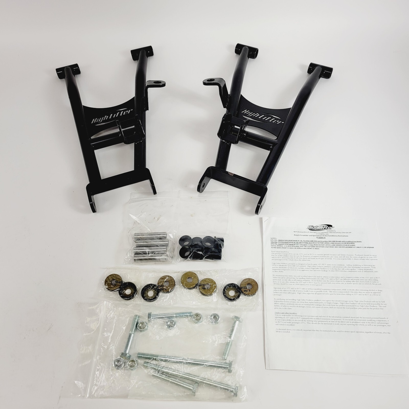 High Lifter 3" Lift Kit 2009-2016 Polaris Scrambler & Sportsman 550 / 850 / 1000