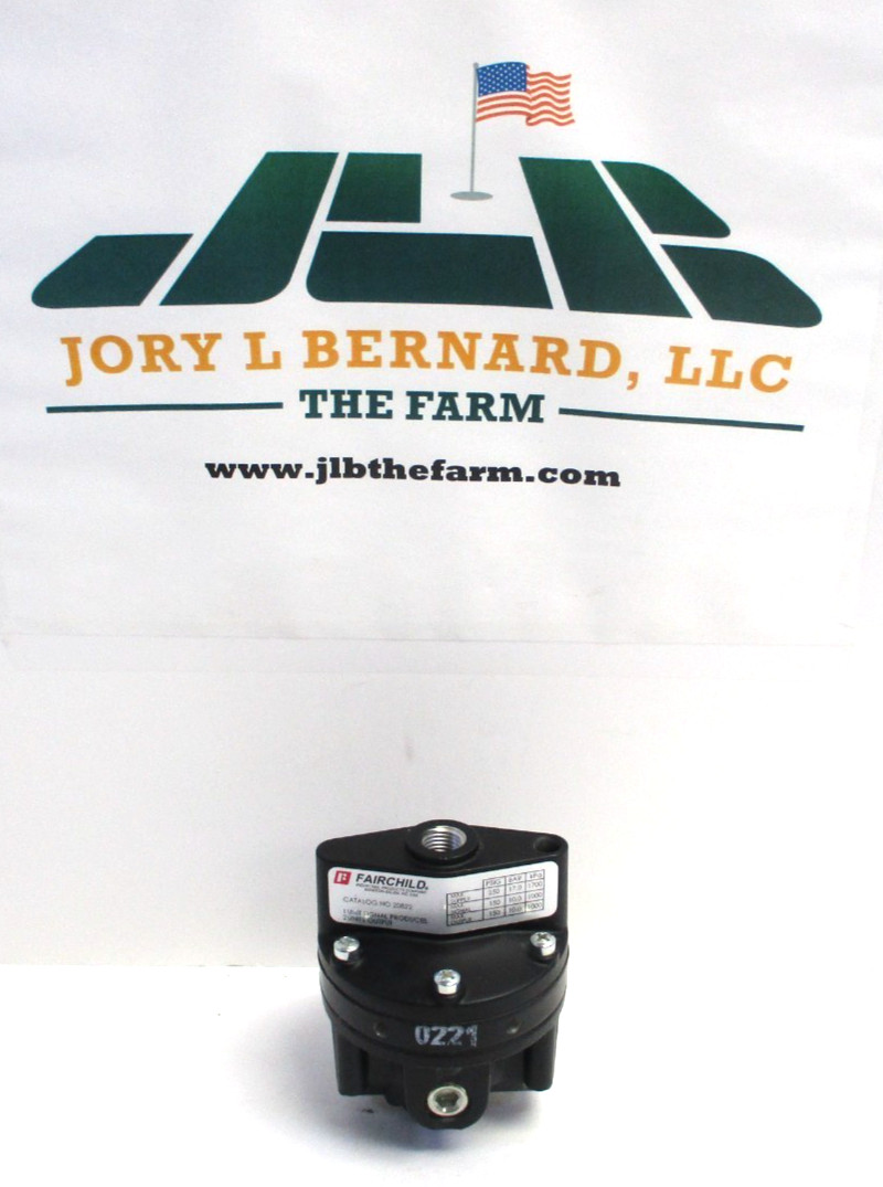 FAIRCHILD , 20822 , PNEUMATIC PRECISION VLOUME BOOSTER, 1/4" FNPT , SURPLUS