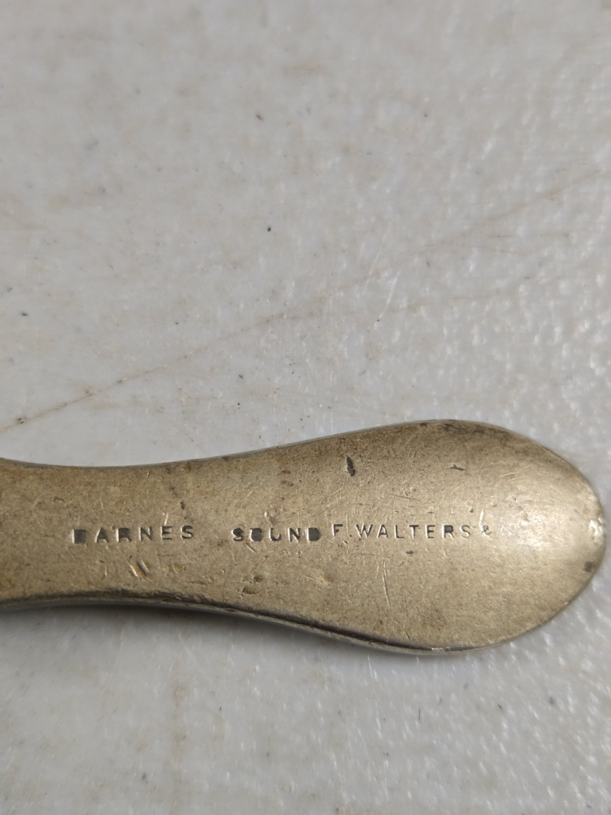 Old VIntage Antique Medical Tool Uterine Barnes Sound Calibrated F Walters & Co