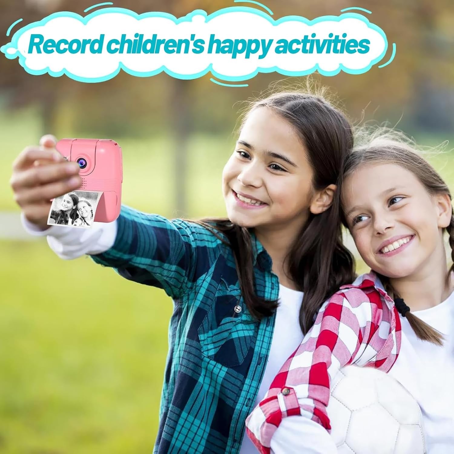 Birthday Gift: 9 Rolls Kids Thermal Paper for Instant Cameras - Doodle & Capture