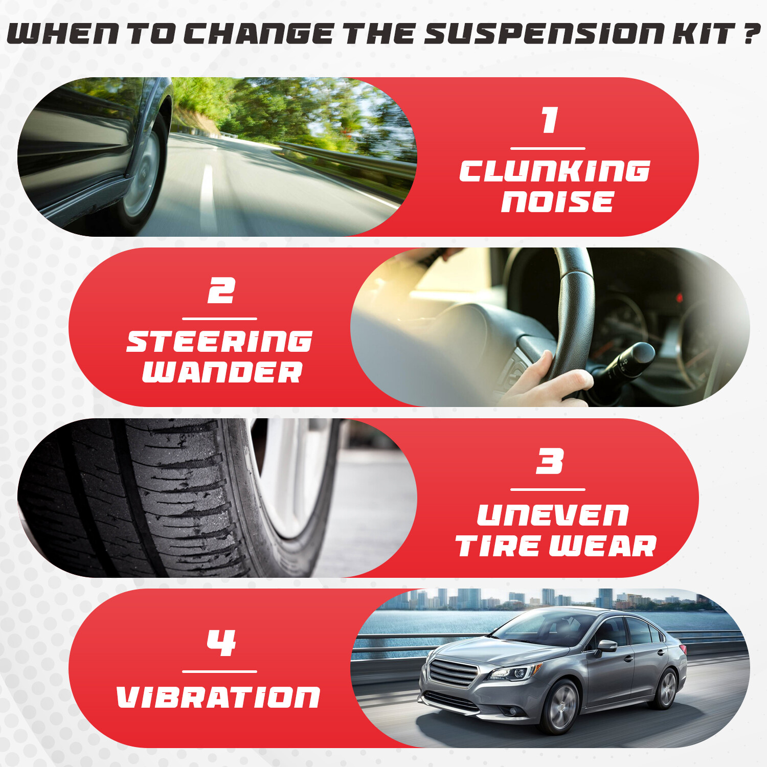 12Pcs Front Control Arm Kit Ball Joint Sway Bar for 2009-2015 Dodge Journey