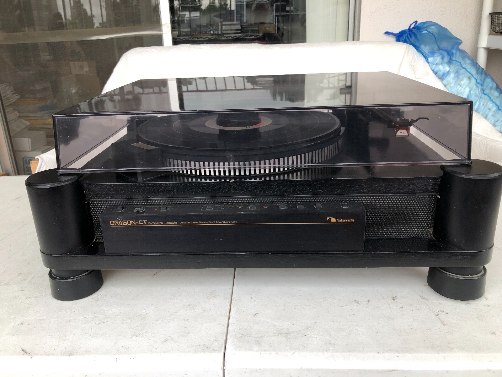 NAKAMICHI DRAGON-CT COMPUTING TURNTABLE - RARE
